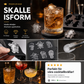 🛒 50% RABATT NU! 💀 3D Skalle Silikonisform med lock – Enkel formning & lätt uttagning – Perfekt för festdrycker och hemmabruk 🧊
