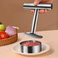 🍔 50% RABATT NU! Köttfärspress i 304 rostfritt stål, non‑stick för perfekta hamburgare 🥩✨