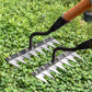 🌿 50% RABATT! 🧤 5/6/7/8 Ogräskratta med Trädgårdständer i Kolstål – Slitstark, Ergonomiskt Handtag & Effektiv Ogräsrensning 🌱
