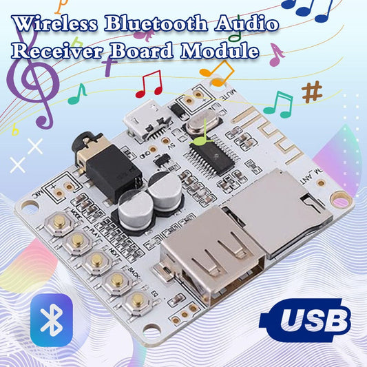 Placa Receptora de Audio Bluetooth para Bricolaje