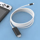 🔥USB-C till HDMI-adapterkabel – streama, spela & ladda samtidigt – perfekt för Switch, mobil & surfplatta 📱💻📺.