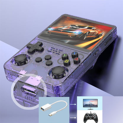 Consola de videojuegos retro 3D portátil