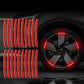 🛒 50% RABATT NU! 🚗 Reflekterande klistermärken för bilfälgar – Ökad nattsäkerhet, Köp 2 för framhjul, Köp 4 för hela bilen ✨💥