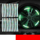 🛒 50% RABATT NU! 🚗 Reflekterande klistermärken för bilfälgar – Ökad nattsäkerhet, Köp 2 för framhjul, Köp 4 för hela bilen ✨💥