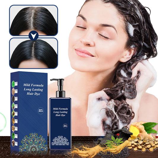 Crema Tintura para el Cabello a Base de Plantas - Fórmula Suave y de Larga Duración