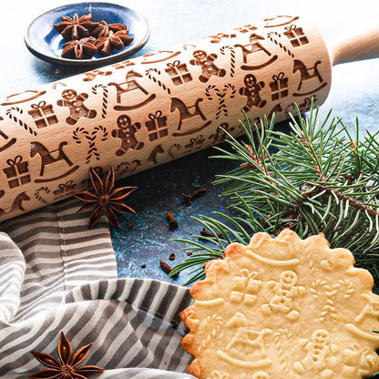 🔥50% RABATT NU!🎅Julig vals för kakor – Perfekt verktyg till julbakning🍪✨