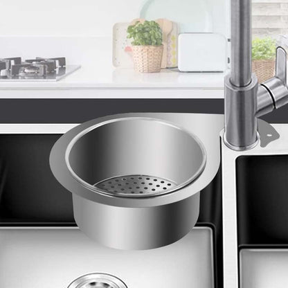🛒50% RABATT NU! 🦢Svanformad korg i rostfritt stål för diskbänk – Praktisk silkorg för köksavfall & diskning 🧼✨