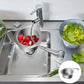 🛒50% RABATT NU! 🦢Svanformad korg i rostfritt stål för diskbänk – Praktisk silkorg för köksavfall & diskning 🧼✨