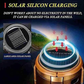 🏕️ 50% RABATT 🔋 | 6-i-1 Solar LED Campinglampa – Solenergi, Powerbank & Fläkt🔦