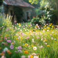 🌺 Färgstark fröblandning för vildblommor för alla årstider