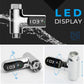 Duschtermometer med LED-display