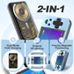2-i-1 magnetisk powerbank och HD-handhållen spelkonsol