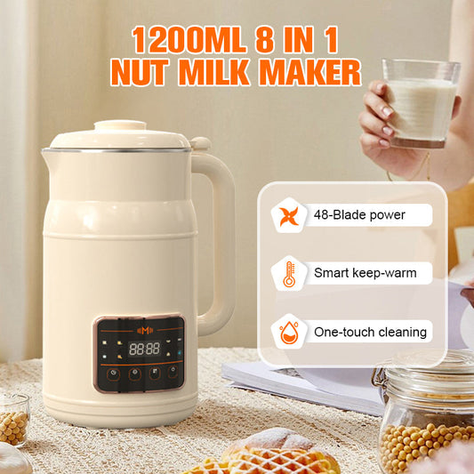 1200 ml 8-i-1 nötmjölksmaskin