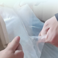 1,2 m stor transparent musfälla