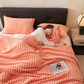 🍂Höstrea – 50 % rabatt!🛏️Tjock kaninplush & mjölkvelourtäcke🫧Svep in dig i ultimat komfort