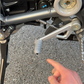 Halkfri, stötdämpande handtagsöverdrag för elcyklar och motorcyklar