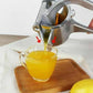🔥50% RABATT NU!🍋Manuell juicer i rostfritt stål – robust citruspress för färsk fruktjuice i köket och baren🥤✨
