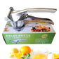 🔥50% RABATT NU!🍋Manuell juicer i rostfritt stål – robust citruspress för färsk fruktjuice i köket och baren🥤✨