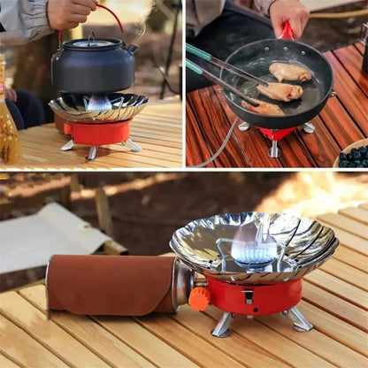 🔥⏳50% RABATT NU!🏕️Bärbar Campinggasolspis, kompakt för utomhusmatlagning✨