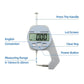 ⌛Digital Display Thickness Gauge Zinc Alloy Electronic LCD