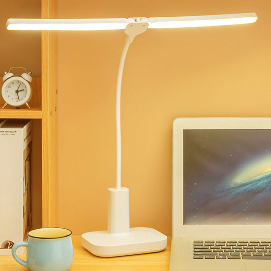 Ögonvänlig LED-skrivbordslampa med justerbar ljusstyrka