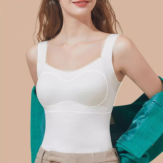 2-i-1 termisk camisole med inbyggd behå