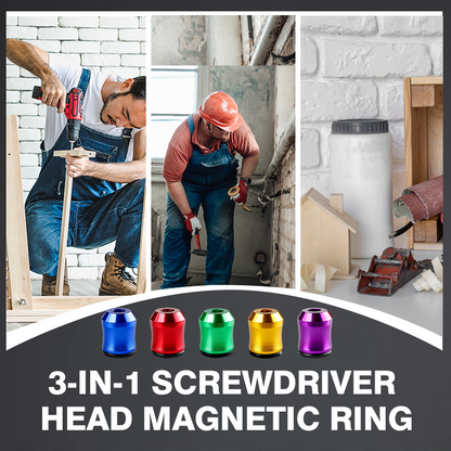 🛠️ KÖP 3, FÅ 2 GRATIS! ⚡ 3-i-1 magnetbitring – snabbt byte, starkt grepp & bärbar 🧲