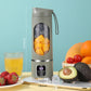 🥤 50% RABATT NU! ⚡ Färsk Juice på Några Sekunder – Kompakt & Sladdlös – Perfekt för Kontor, Gym & Resor – 450ml Kapacitet 🍎