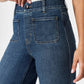 Tummy Tuck Nine Minute Wide Leg Jeans för kvinnor