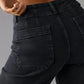 Tummy Tuck Nine Minute Wide Leg Jeans för kvinnor