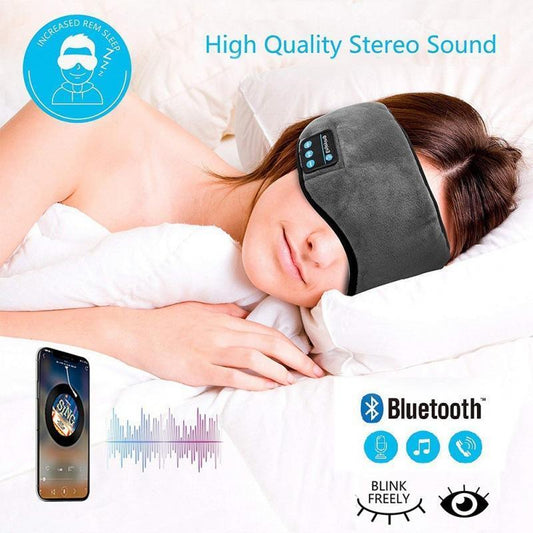 🔥50 % rabatt 🔥Bluetooth-headset med ögonmask