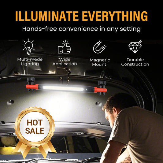 Magnetisk och uppladdningsbar LED-arbetslampa