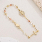 🔥50% RABATT NU! 📿 Elegant korsarmband med strass, trefärgad design för alla tillfällen 💖🎁