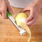 🍎 KÖP 1, FÅ 1 GRATIS! 🔪 Rostfritt 2-i-1 Fruktkärnare & Skalare – Skär, Urkärna & Servera Som En Proffskock! ✨