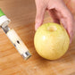 🍎 KÖP 1, FÅ 1 GRATIS! 🔪 Rostfritt 2-i-1 Fruktkärnare & Skalare – Skär, Urkärna & Servera Som En Proffskock! ✨