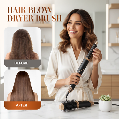 Shark FlexStyle Limited Edition 5-i-1 luftstyler & hårtork | Med FrizzFighter-finishverktyg, 32 mm & 24 mm luftlockar, oval borste, stylingkoncentrator, alligatorklämmor & förvaringsväska