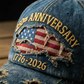 🎉2026 Hot Sale🔥 250-årsjubileum Distressed Baseball Cap