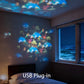 🔥 50 % RABATT 🌊✨ Magisk projektorlampa – förvandla väggar & tak till en drömlik undervattensvärld 🐠 Skapa en avkopplande & stämningsfull atmosfär hemma 💙