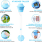 🔥🎁Nyhet 50 % RABATT🔥Bubbelmaskinställ