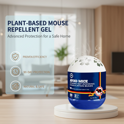 Plant-Based Indoor Mouse Repellent Gel 🌿 A Tiny Pouch, a Mighty Shield – No Mice, No Mess, No Harsh Chemicals ✨