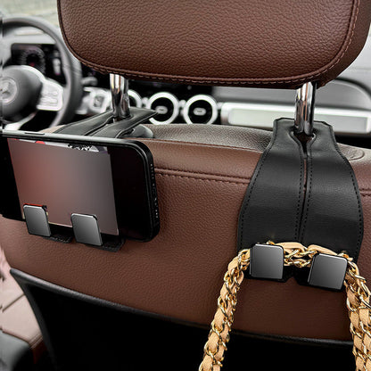 ⏳50 % rabatt under en begränsad tid⏰Förvaringskrok för bilbarnstolens ryggstöd – dubbelkrok för smidig förvaring🚗🛍️