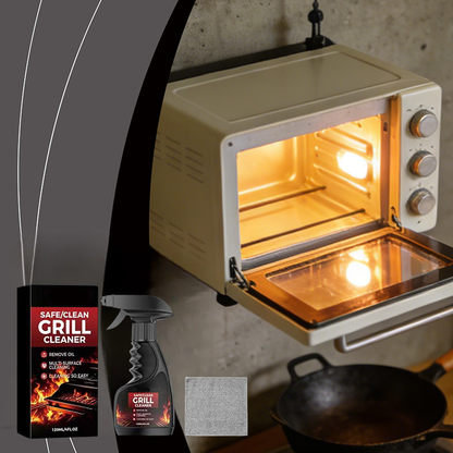 🛒 50% RABATT NU! 🔥 Kraftfull ugnsrengöringsspray – Effektivt tar bort bränd fett och smuts, perfekt för ugn, grill och köksytor 🍳