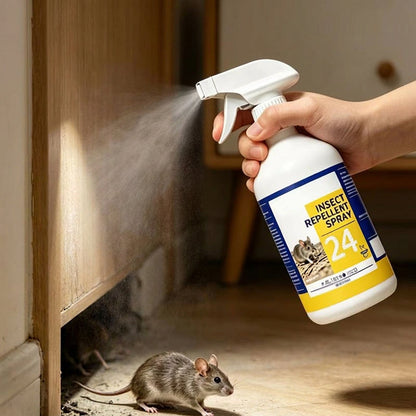 🥳50% RABATT🧼Allround‑spray mot gnagare｜Över 50 000 sålda, säker hemavskräckare för gnagare🏠