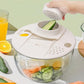 🛒50% RABATT NU! 🥗9‑i‑1 mångsidig salladssnurra med stor kapacitet och skärfunktion – Torkar, skivar och river grönsaker, smidig kökshjälpare ✨