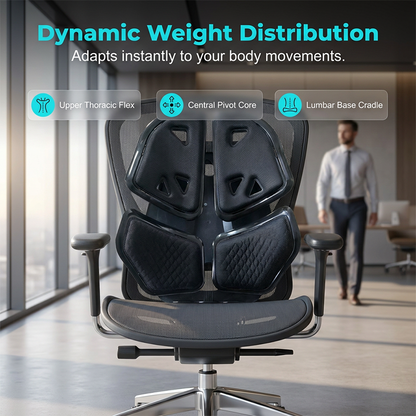 Ergonomic Car Seat Lumbar Support Cushion