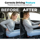Ergonomic Car Seat Lumbar Support Cushion