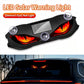 Soldriven LED Bilvarningslampa