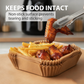 🔥50 % RABATT! 🍗 Engångsbakplåtspapper för varmluftsfritöser – non-stick-belagt, värmetåligt, perfekt för Airfryer. 🛡️💨