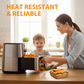 🔥50 % RABATT! 🍗 Engångsbakplåtspapper för varmluftsfritöser – non-stick-belagt, värmetåligt, perfekt för Airfryer. 🛡️💨