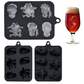🛒 50% RABATT NU! 💀 3D Skalle Silikonisform med lock – Enkel formning & lätt uttagning – Perfekt för festdrycker och hemmabruk 🧊
